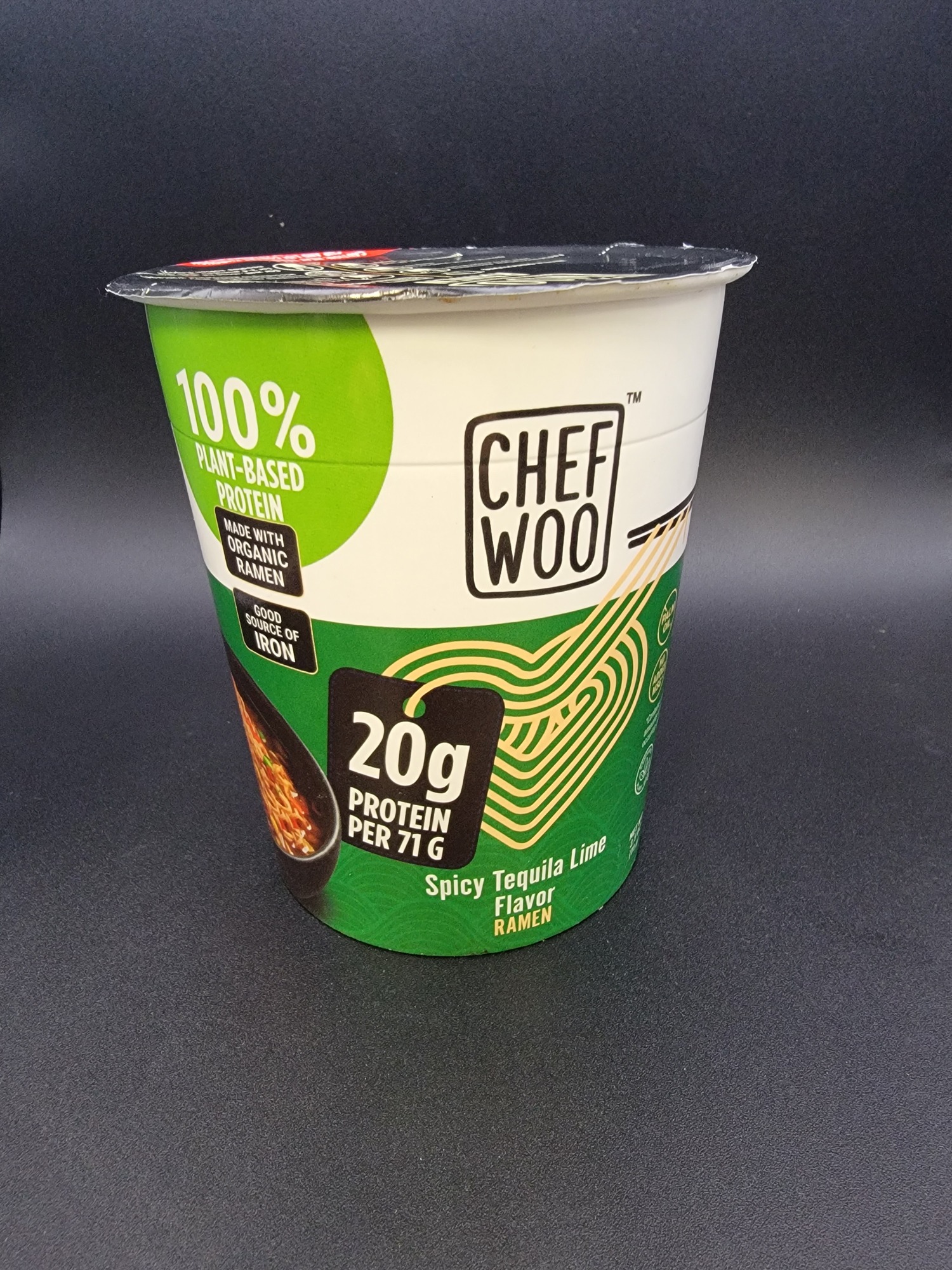 Chef Woo Spicy Tequila Lime Flavor Ramen Front