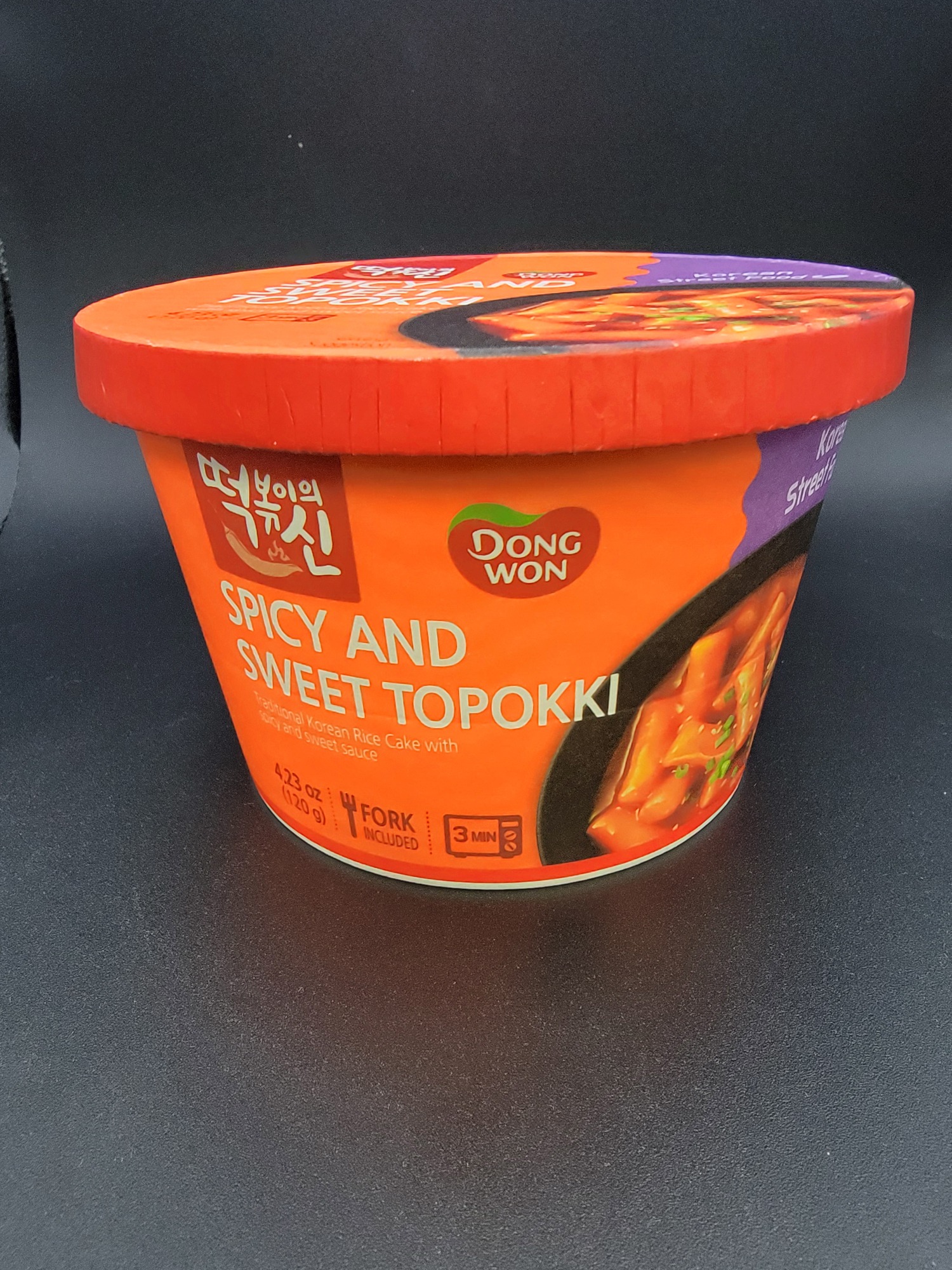 Dongwon Spicy and Sweet Topokki Front