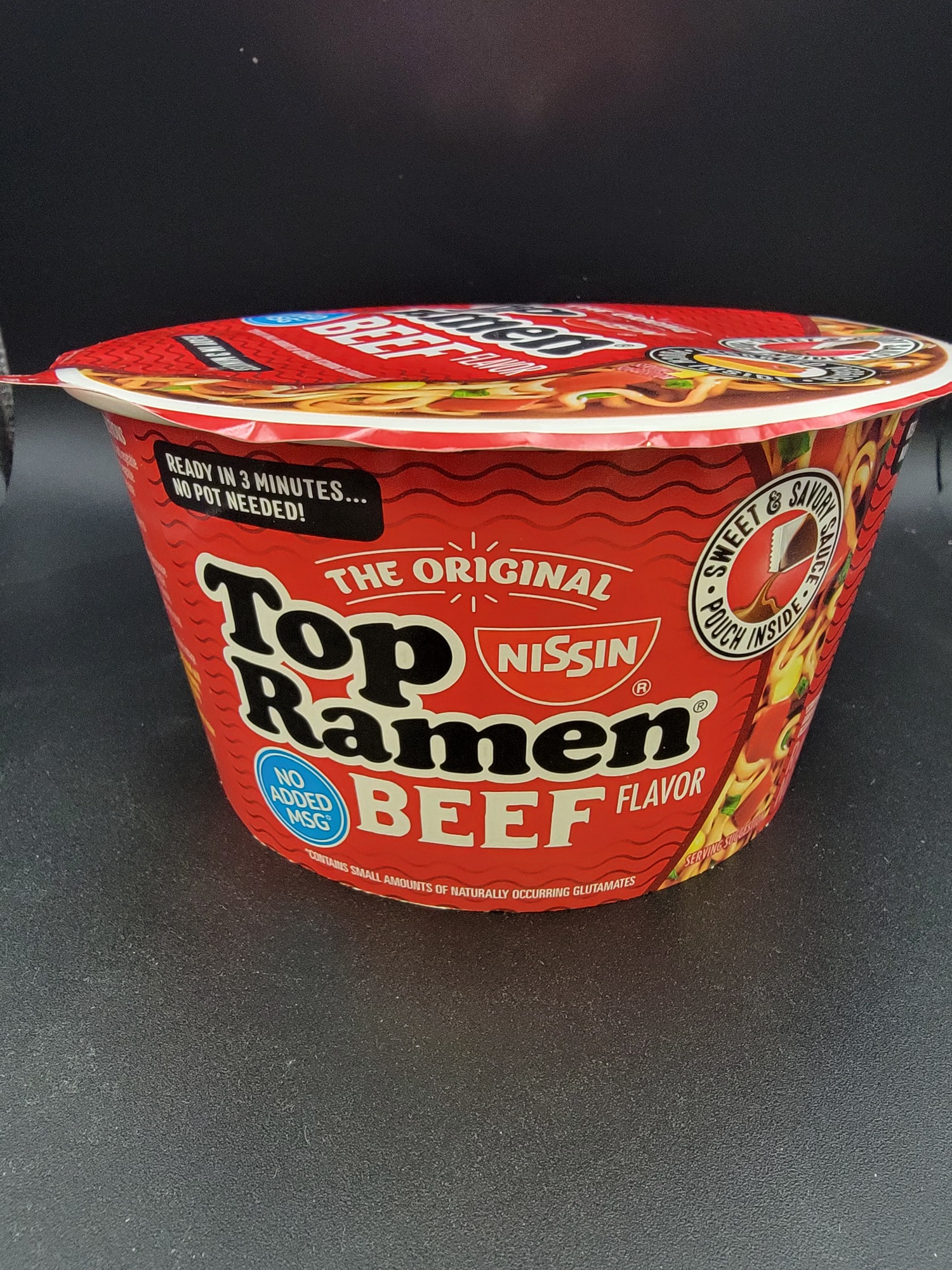 Nissin Top Ramen Beef Flavor Bowl Review | Noodle Journey