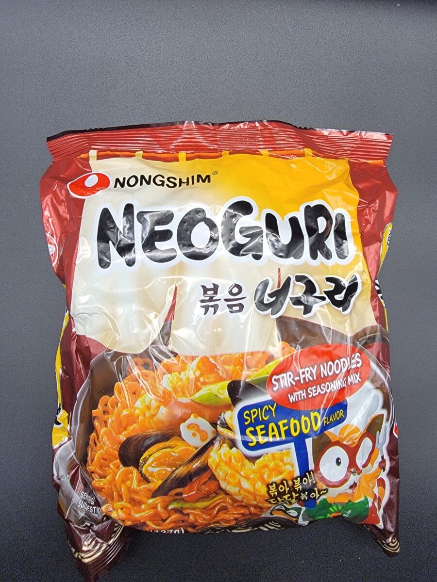 Nongshim Neoguri Spicy Seafood Stir-Fry Noodles Review | Noodle Journey